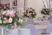 квіткові композиції на столах гостей